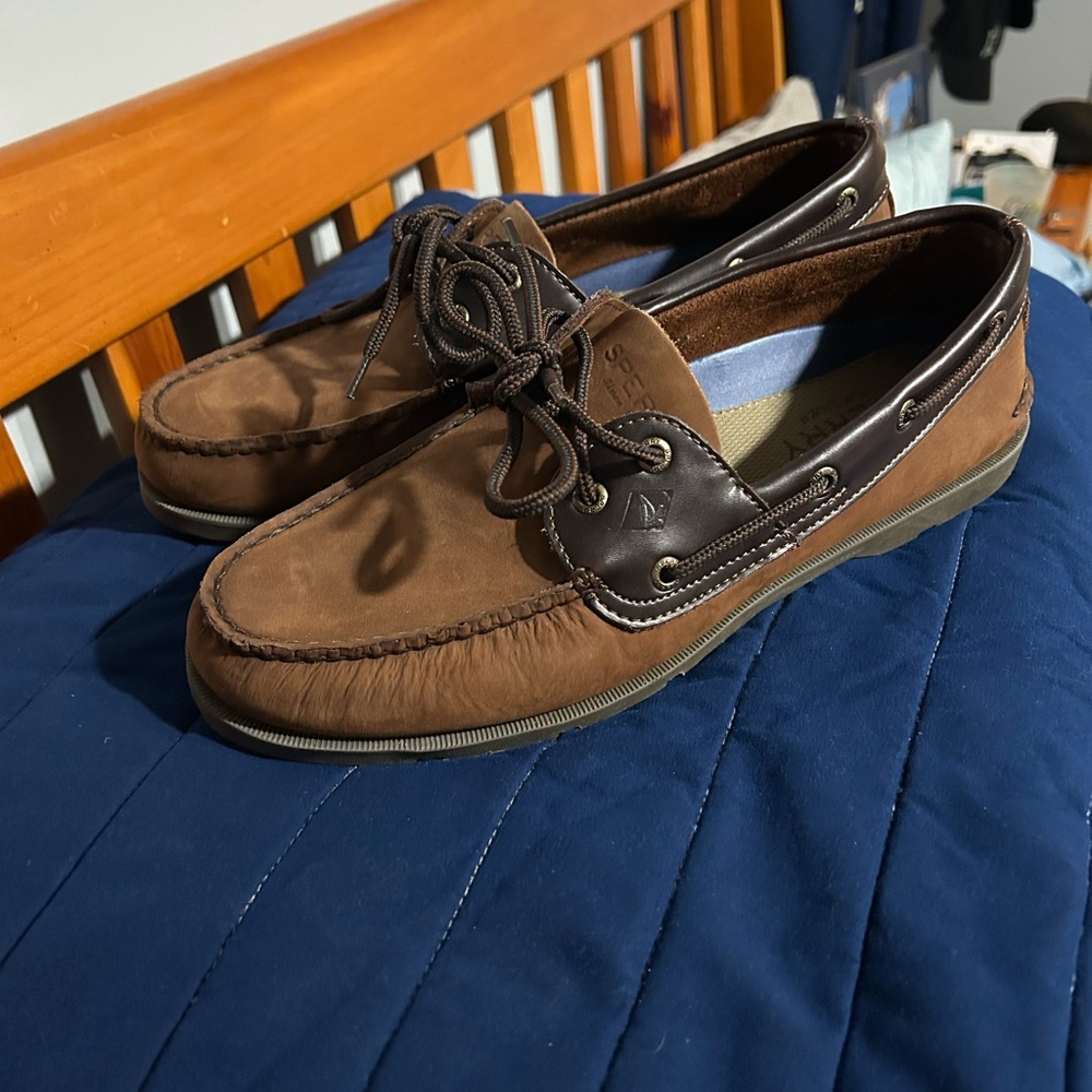 Sperry Men's Dark Brown Boat Shoes